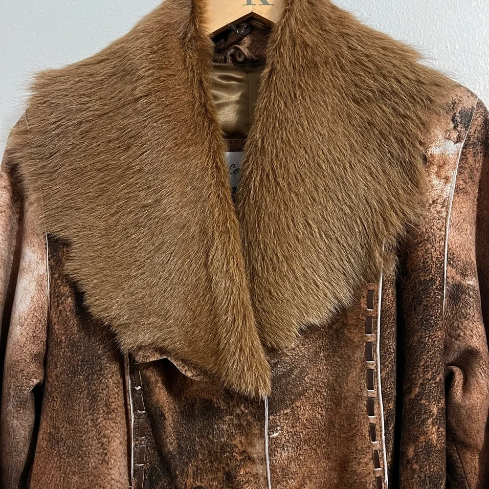 Penny Lane Rodeo-Ready Vintage Levinson
Leather Coat - NFR Statement Piece - Picture 10 of 15